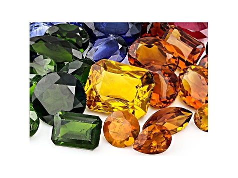 Multi-Stone Mixed Shape Faceted Parcel 40.00ctw