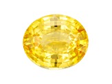Yellow Sapphire 9.9x7.9mm Oval 3.06ct