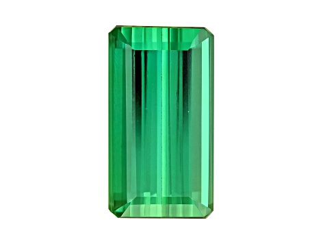 Teal Tourmaline 14.3x7.8mm Emerald Cut 6.1ct