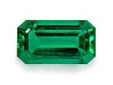 Panjshir Valley Emerald 10.3x5.8mm Emerald Cut 1.77ct