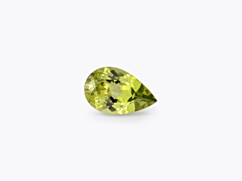 Peridot 9.3x6mm Pear Shape 1.31ct