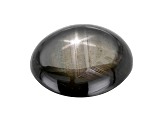 Black Star Sapphire 8X6mm Oval