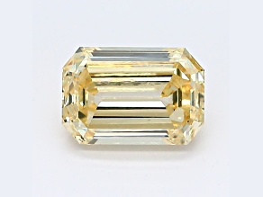 1.11ct Intense Yellow Emerald Cut Lab-Grown Diamond SI1 Clarity IGI Certified