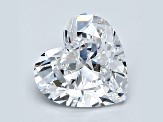 1.51ct Natural White Diamond Heart Shape, D Color, IF Clarity, GIA Certified