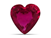 Thai Ruby 5.4mm Heart Shape 0.56ct