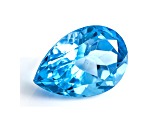 Swiss Blue Topaz 15x10mm Pear Shape 7.00ct