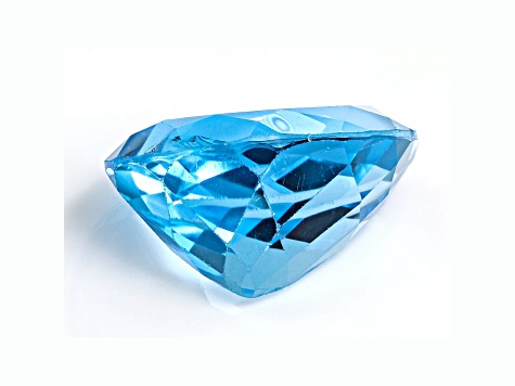 Swiss Blue Topaz 15x10mm Pear Shape 7.00ct