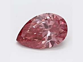 1.07ct Vivid Pink Pear Shape Lab-Grown Diamond VS1 Clarity IGI Certified
