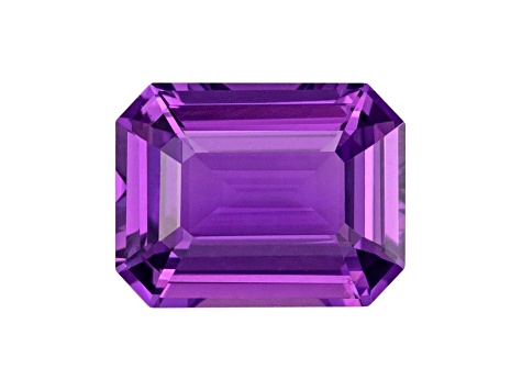 Purple Sapphire Unheated 8.56x6.16mm Emerald Cut 2.01ct