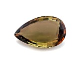Andalusite 16.7x10.4 mm Pear Shape 6.75ct