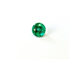 Zambian Emerald 7.5mm Round 1.70ct
