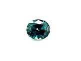 Teal Sapphire 6x5.1mm Oval 1.10ct
