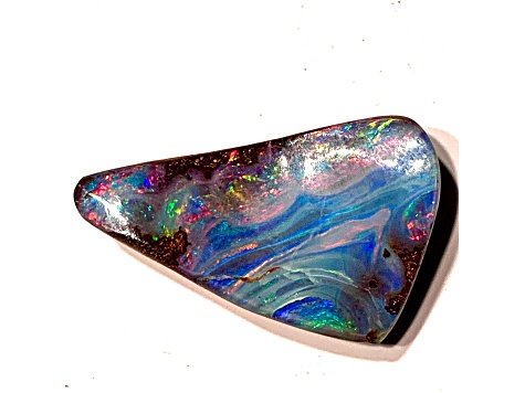 Boulder Opal 25x16mm Free-Form Cabochon 17.00ct