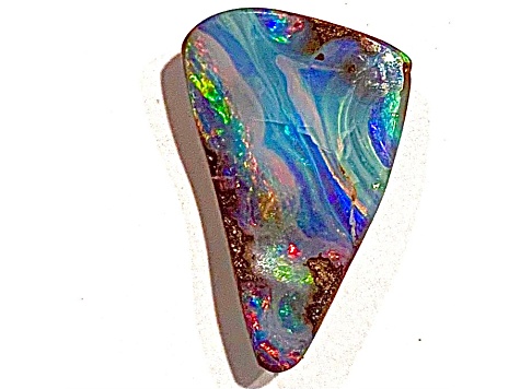 Boulder Opal 25x16mm Free-Form Cabochon 17.00ct