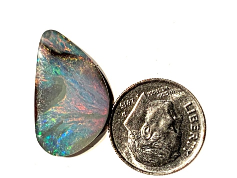 Boulder Opal 23x13mm Free-Form Cabochon 11.00ct