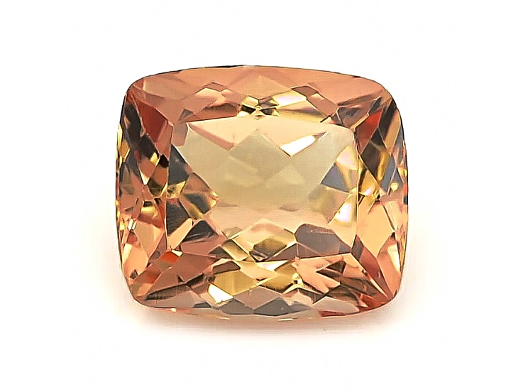 Imperial Topaz 7.2x6.3mm Cushion 1.52ct - 14J70A | JTV