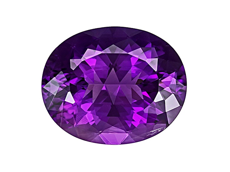 Amethyst 16.3x13.3mm Oval 10.12ct - 14JJ4A | JTV