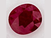Ruby 9.9x8.8mm Oval 3.29ct