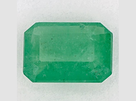 Zambian Emerald 9.29x7.04mm Emerald Cut 2.09ct
