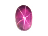 Star Ruby Unheated 8.6x6.2mm Oval 2.97ct