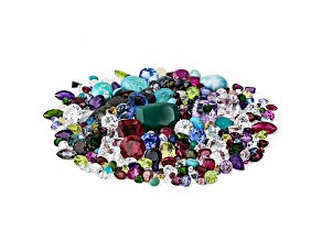 300ctw "Jeweler Mix" Natural and Synthetic Mixed Faceted And Cabochon Parcel NOT RETURNABLE