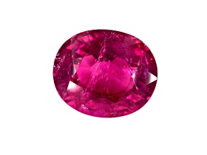 Rubellite 12.3x10.5mm Oval 6.41ct