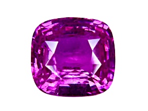 Pink Sapphire Loose Gemstone 11.5x10.9mm Cushion 8.58ct