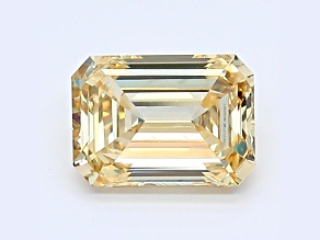 1.03ct Yellow Emerald Cut Lab-Grown Diamond VS2 Clarity IGI Certified