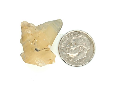 Sri Lankan Natural Yellow Sapphire Twinned Crystal 2.24x1.20cm 36.65ct