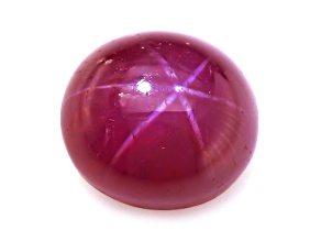 Star Ruby 8.8x8.2mm Oval Cabochon 4.03ct