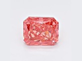 1.05ct Vivid Pink Radiant Cut Lab-Grown Diamond SI2 Clarity IGI Certified