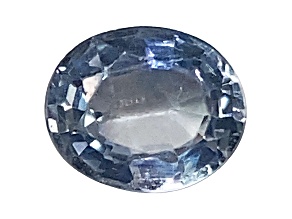 Near-Colorless Sapphire 5.3x4.39mm Oval 0.51ct