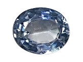 Near-Colorless Sapphire 5.3x4.39mm Oval 0.51ct