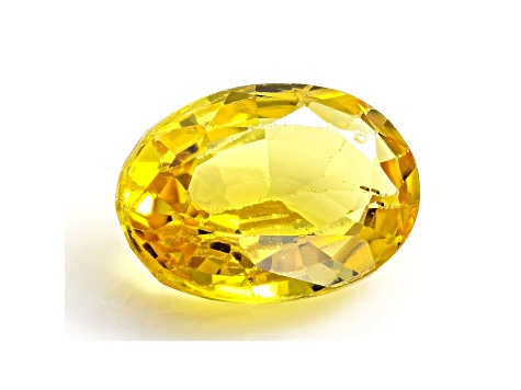 Yellow Sapphire 6x4mm Oval 0.50ct