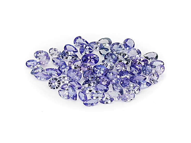 Tanzanite Faceted Oval Shaped Loose Gemstones - Captivating Beauty and