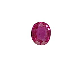 Ruby 6.8x5.7mm Oval 1.01ct