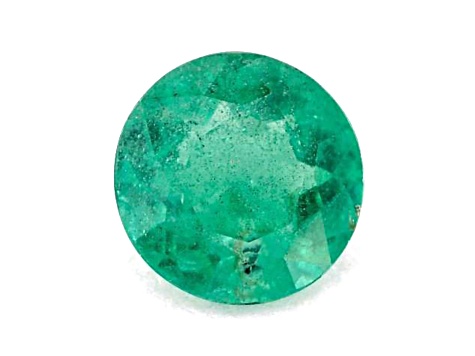 Zambian Emerald 6mm Round 0.67ct