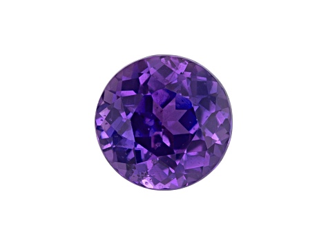 Purple Sapphire Unheated 5.3mm Round 0.85ct