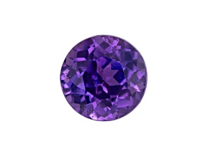 Purple Sapphire Unheated 5.3mm Round 0.85ct