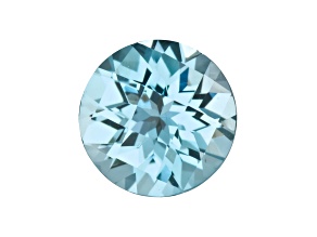 Sky Blue Topaz 7mm Round Checkerboard Cut 1.65ct