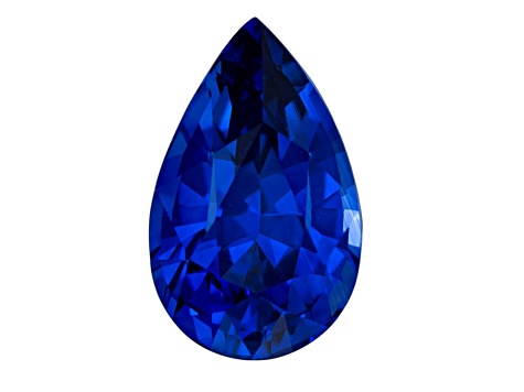 Sapphire Loose Gemstone 9.6x5.9mm Pear Shape 2.11ct
