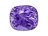 Violet Sapphire Unheated 8.1x7.1mm Cushion 3.12ct