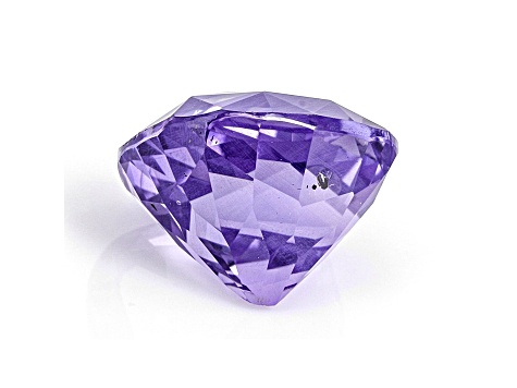 Violet Sapphire Unheated 8.1x7.1mm Cushion 3.12ct
