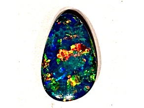 Opal on Ironstone 13x8mm Free-Form Doublet 2.65ct