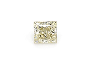 1.90ct Light Yellow Princess Cut Lab-Grown Diamond SI1 Clarity IGI Certified