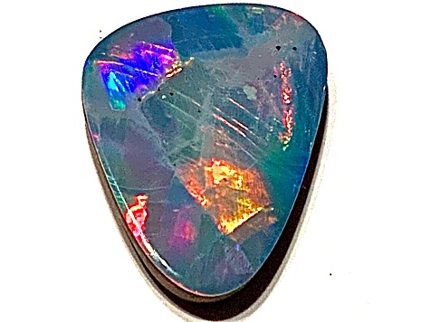 Opal on Ironstone 22x14mm Free-Form Doublet 7.51ct