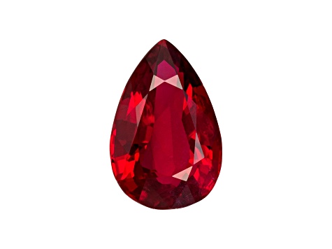 Ruby 7.6x5mm Pear Shape 1.00ct