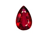 Ruby 7.6x5mm Pear Shape 1.00ct