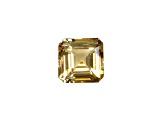 Yellow Sapphire Loose Gemstone 10.1x10mm Emerald Cut 6.74ct