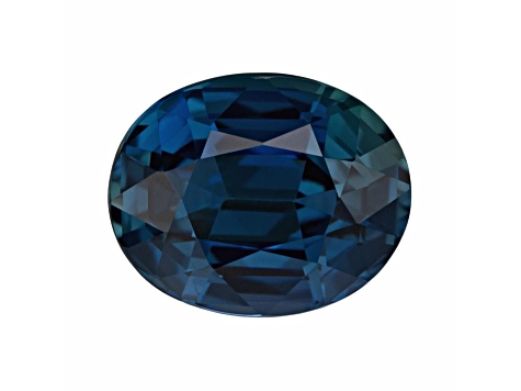 Teal Sapphire Unheated 9.4x7mm Oval 3.05ct